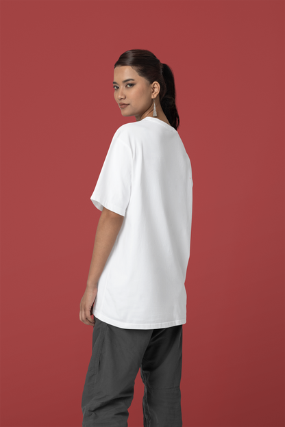 Whisper White: Women’s Oversized T-Shirt