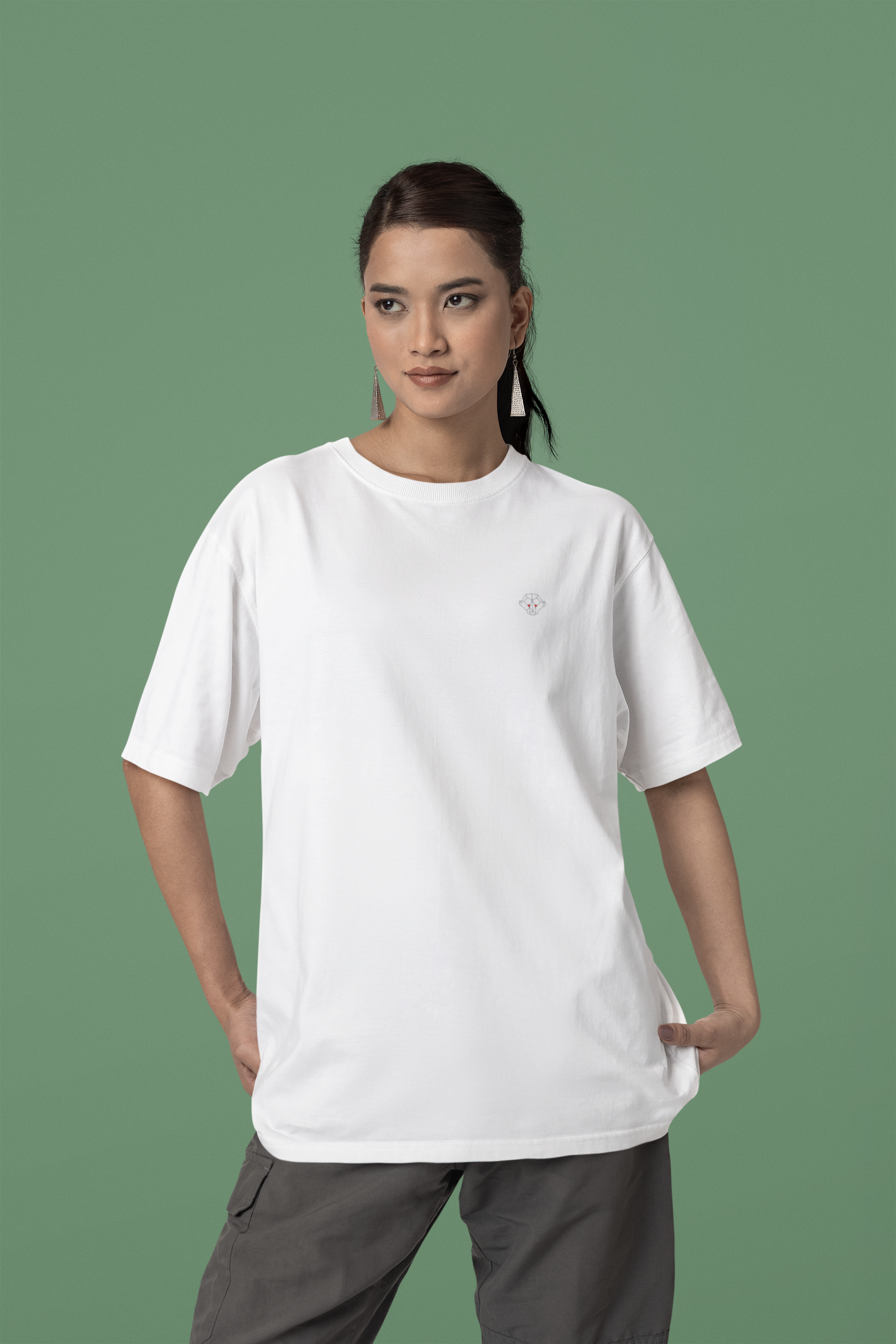 Whisper White: Women’s Oversized T-Shirt