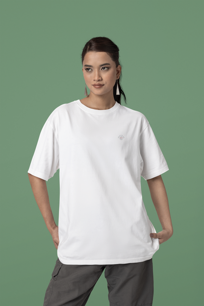 Heven White Cloud: Oversized T-Shirt