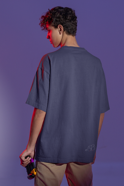 Midnight Navy: Oversized T-Shirt