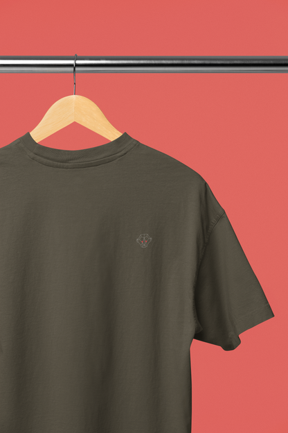 Sage Grove: Oversized Olive Green T-Shirt