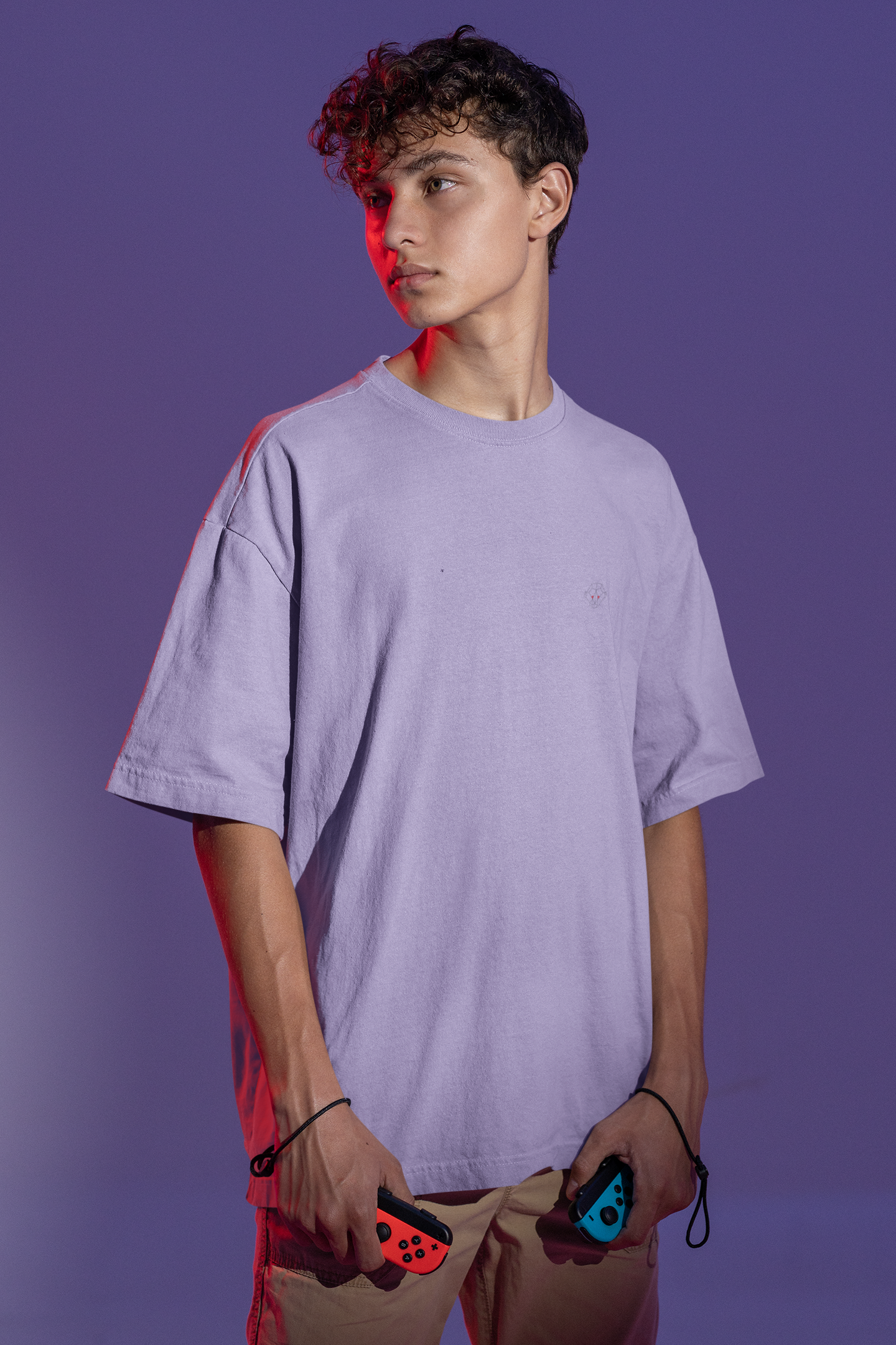 Lavender Dream: Oversized T-Shirt