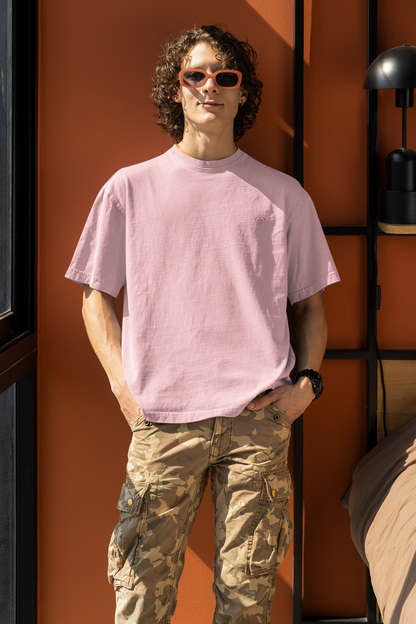 Blush Baby Pink: Oversized T-Shirt