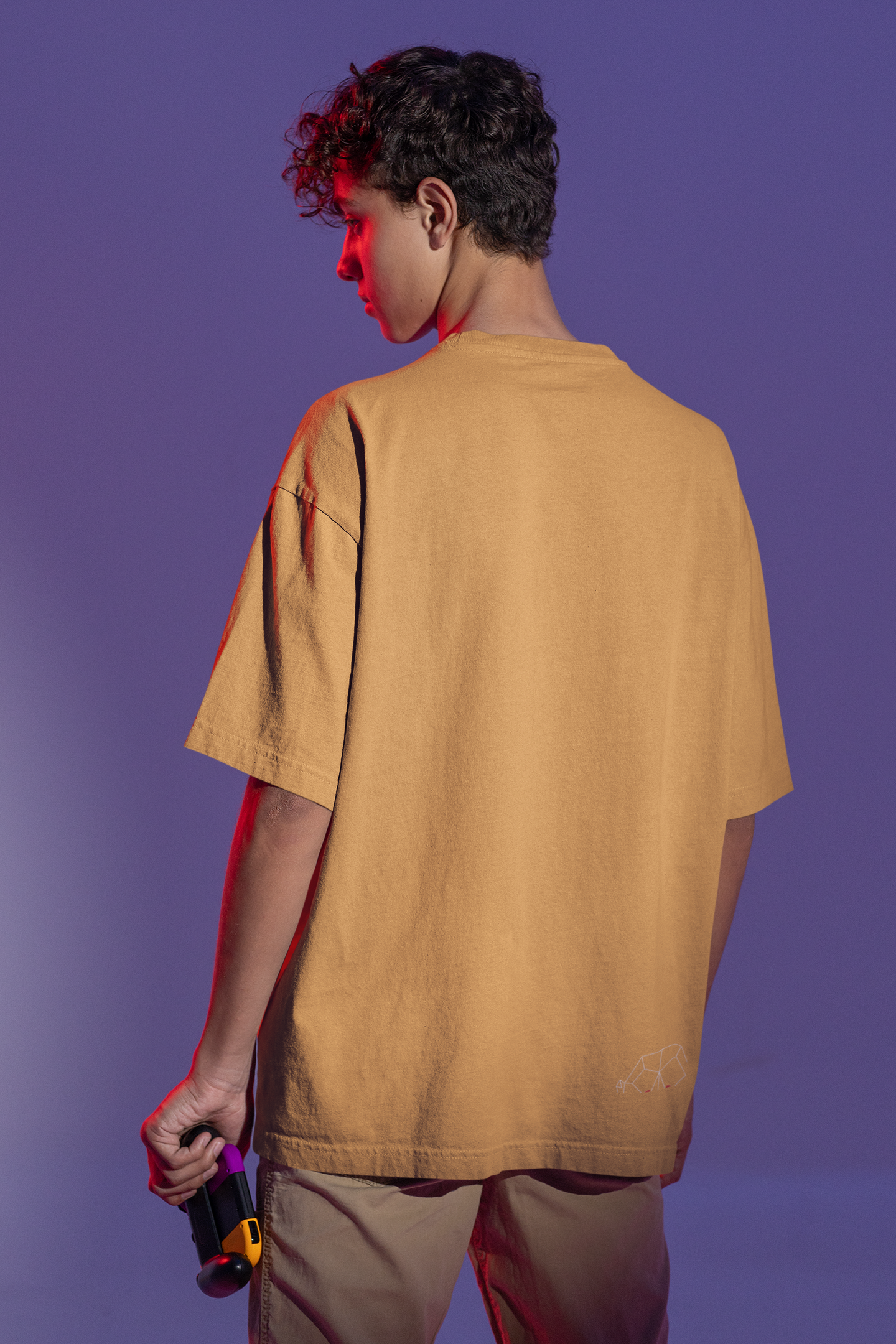 Sunshine Golden Yellow: Oversized T-Shirt