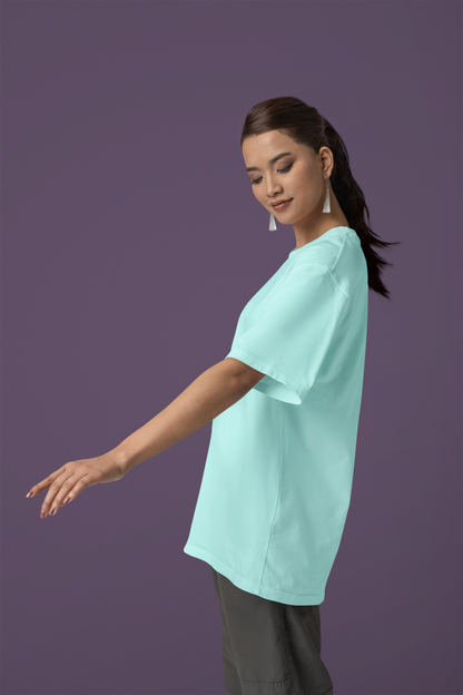 Mint Breeze: Oversized T-Shirt