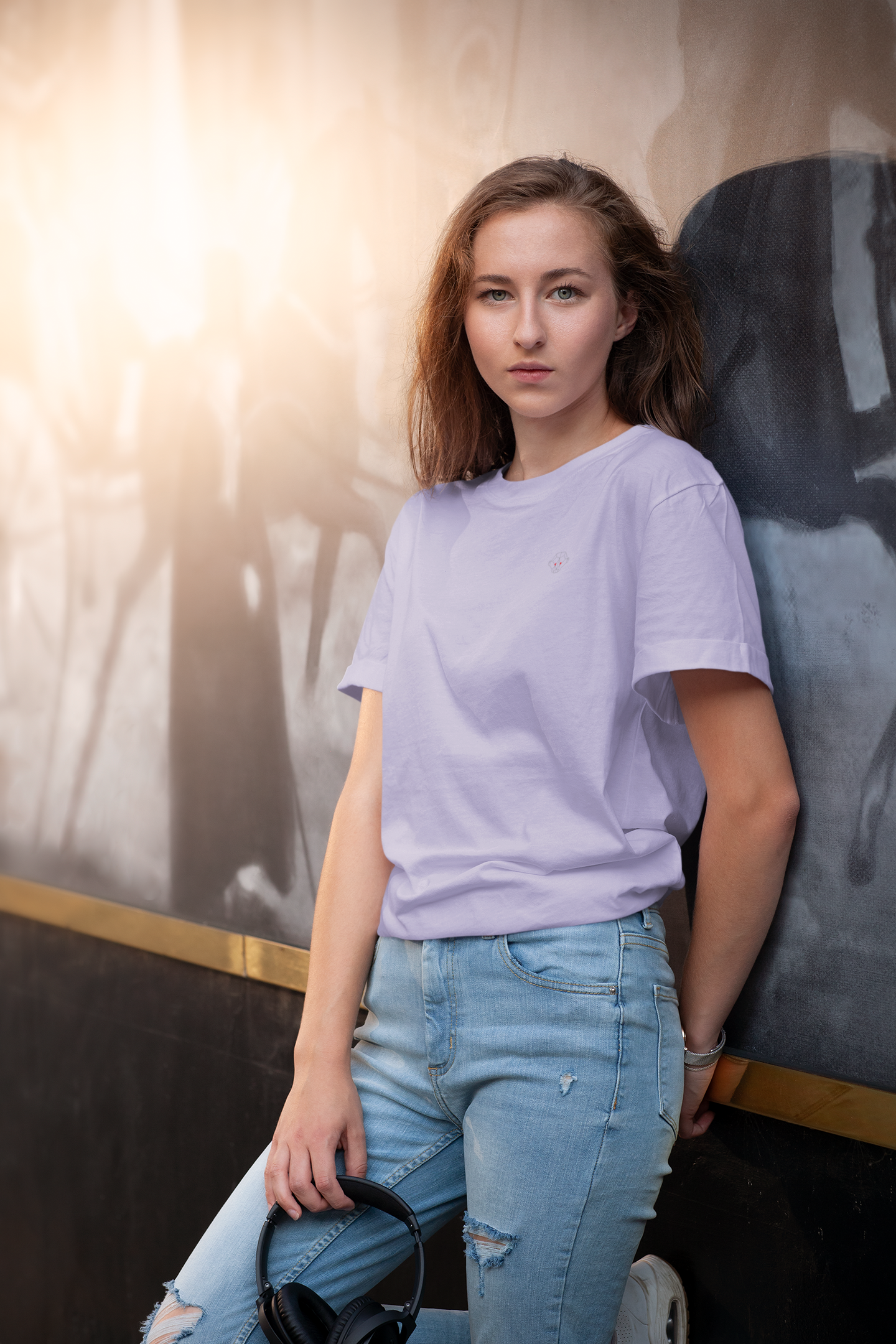 Lavender Dreams: Women’s Oversized T-Shirt