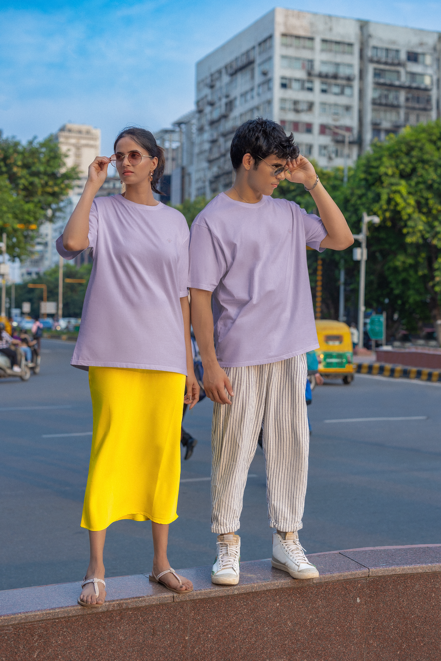 Lavender Dream: Oversized T-Shirt