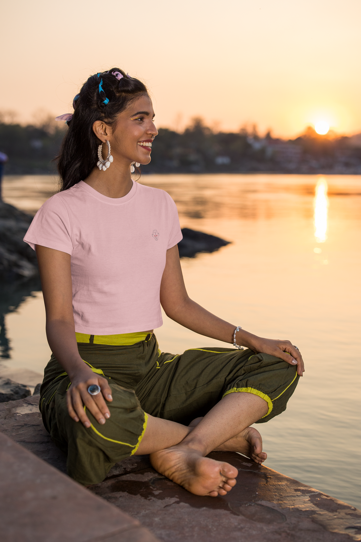 Baby Pink Crop Top - Soft & Feminine