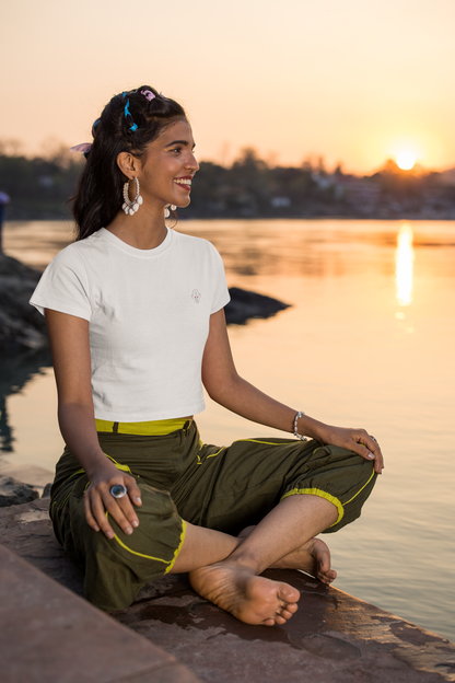 White Crop Top - Timeless & Versatile