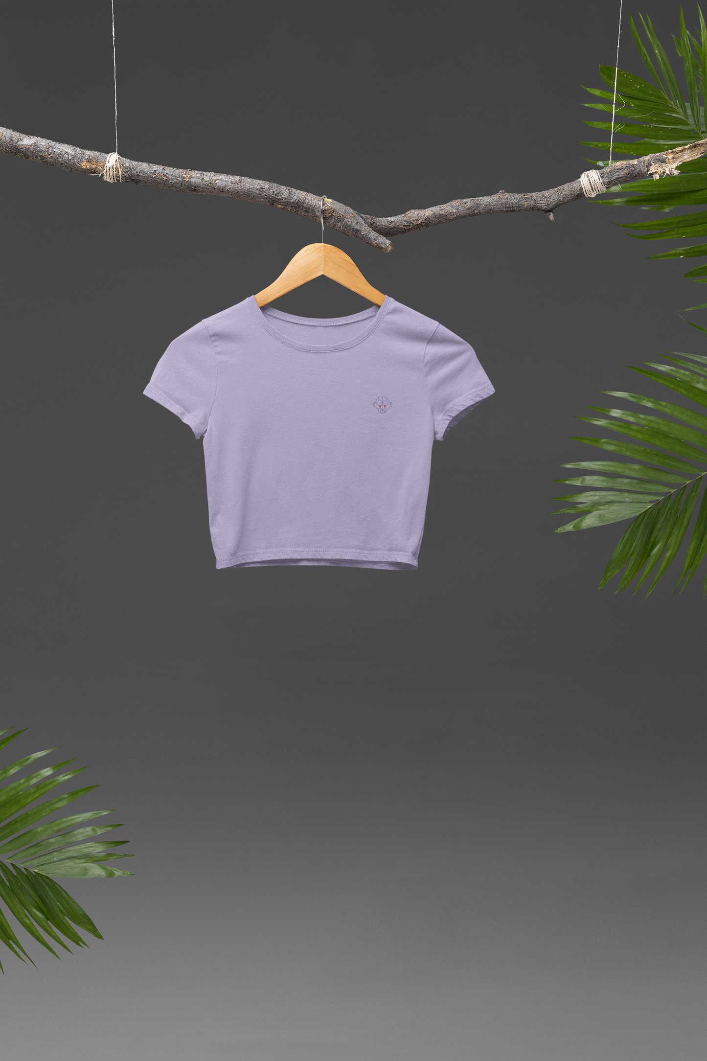 Lavender Crop Top - Elegant & Serene